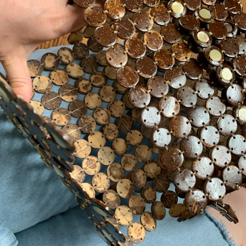 Vintage Handbag Tortoise Shell - Picture 3 of 10